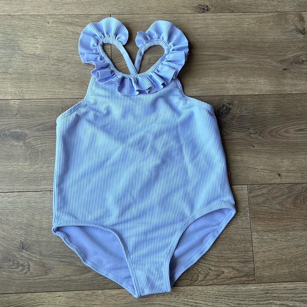 Never worn lilac one piece 4T swimsuit